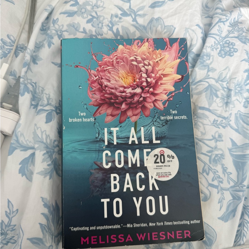 Melissa Wiesner 'It All Comes Back to You' Book - Blue and Pink Cover